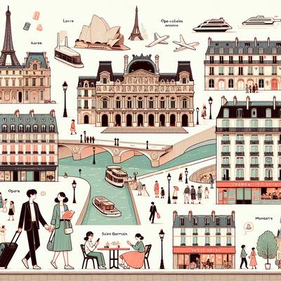 파리 뚜벅이 여행자를 위한 완벽한 동선과 숨겨진 명소들